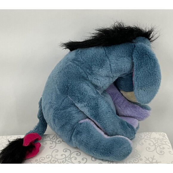 Disney Eeyore Plush Toy Stuffed Animal 13" Kids Detachable Tail - Picture 3 of 6